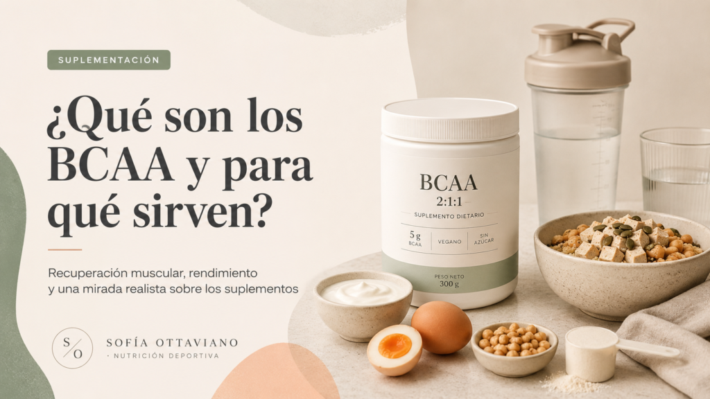 que son los bcaa para que sirven, cuando y como utilizarlos